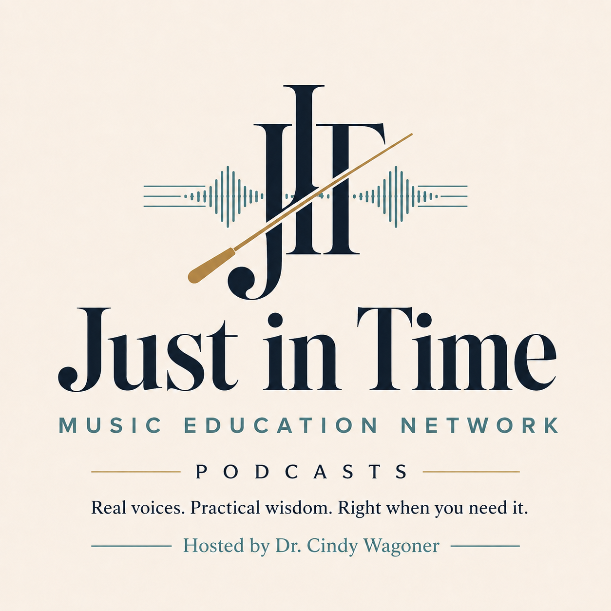 Just in Time Music Education Mentoring Network podcast cover